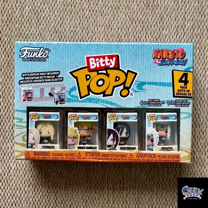 Набор мини-фигурок Funko Bitty POP по аниме "Наруто"