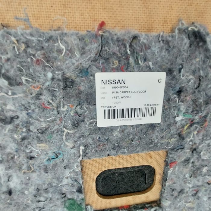 Placa bortbagaj Nissan Juke 2024