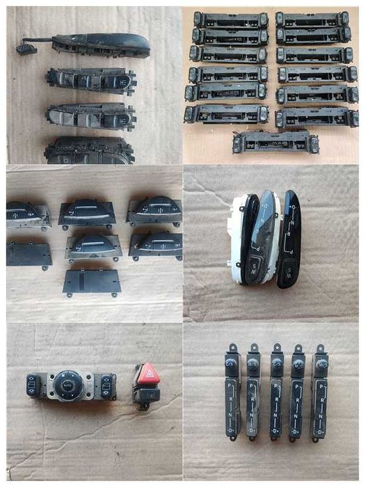 Бутони и конзоли за седалки, аербеци кори багажници и др.  от Мерцедес