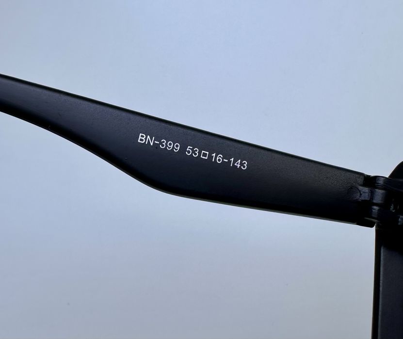 Ray-Ban Oversized Shield Square Sunglasses Black Matte Unisex