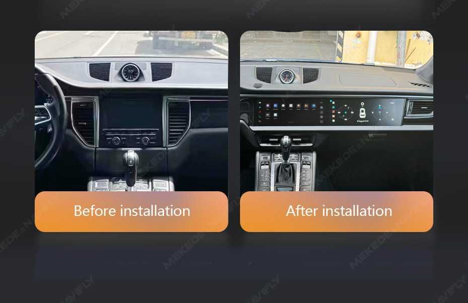 Dual Display 12.3" Android Мултимедия за Porsche MACAN 2014-2017