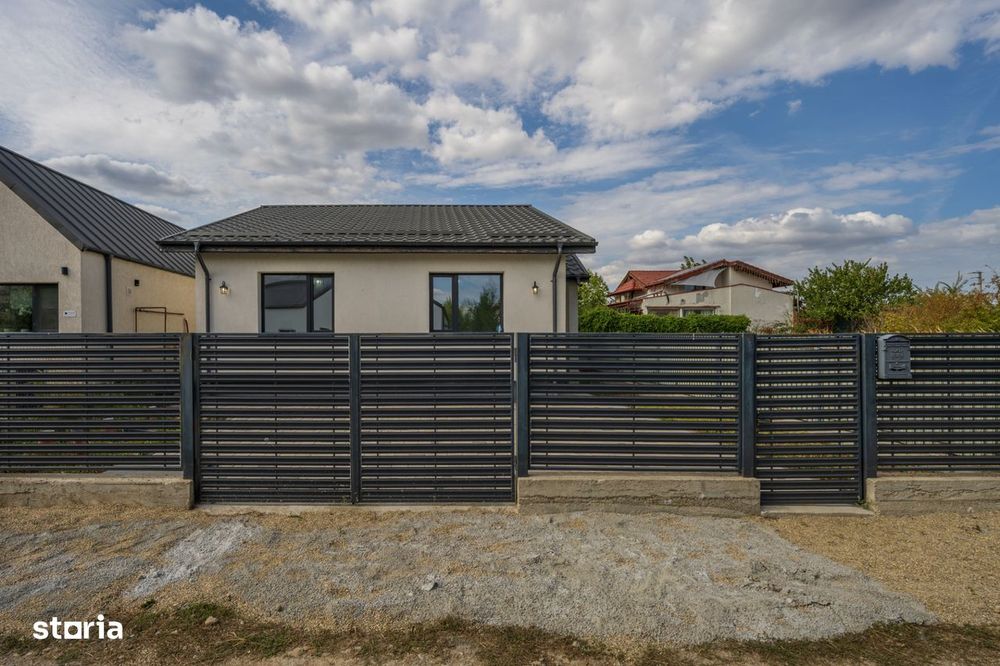 Casa noua   parter 2025 | 3 camere | 2 bai | terasa 24 mp acoperita |