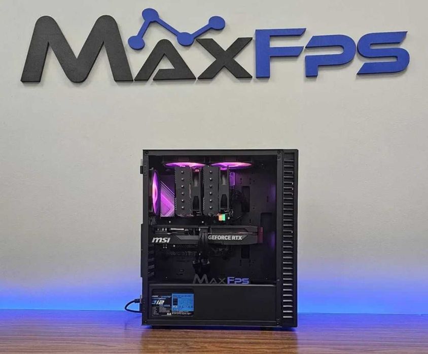 Геймърски Компютър! RTX 5080, Ryzen 7 9800X3D, 32 GB RAM - НОВ