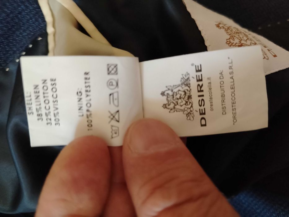 Продам мужской пиджак Италия, лен, 50,недорого