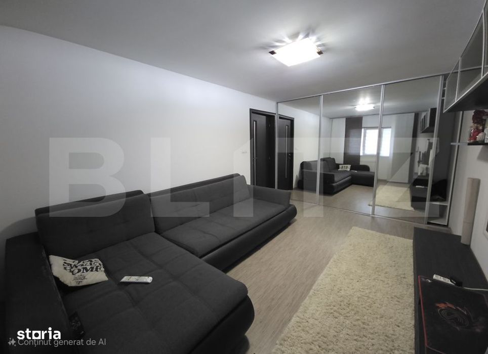 Apartament cu 3 camere,  zona Stefan cel Mare; Parter inalt