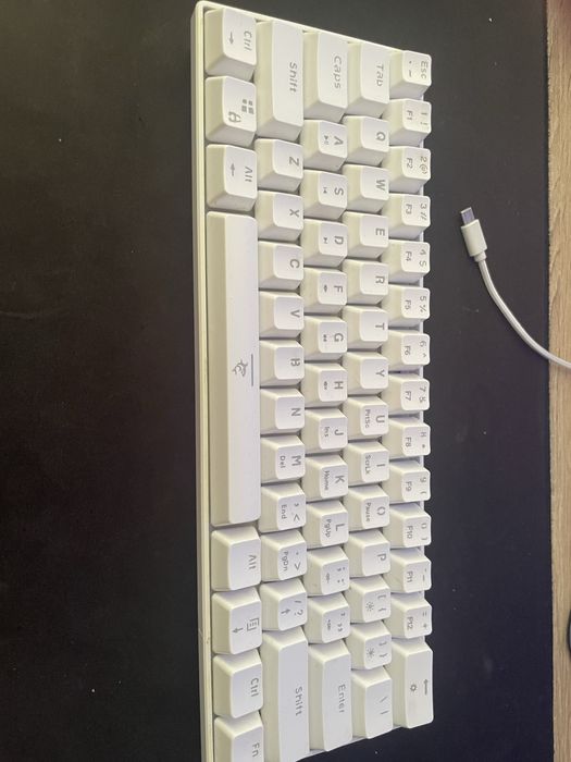 Vand tastatura mecanica white shark shinobi