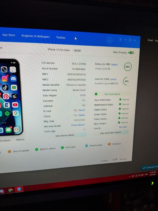 iPhone 13 pro 128GB