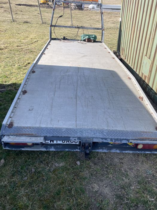 Platforma aluminiu  transport auto