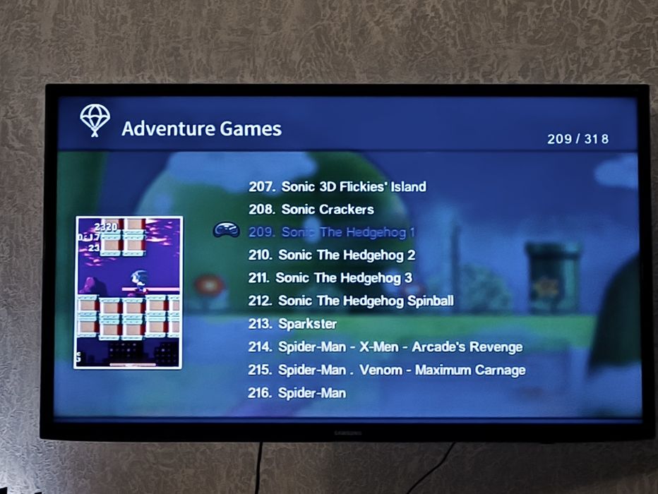 Продам эмулятор Sega 5000игр