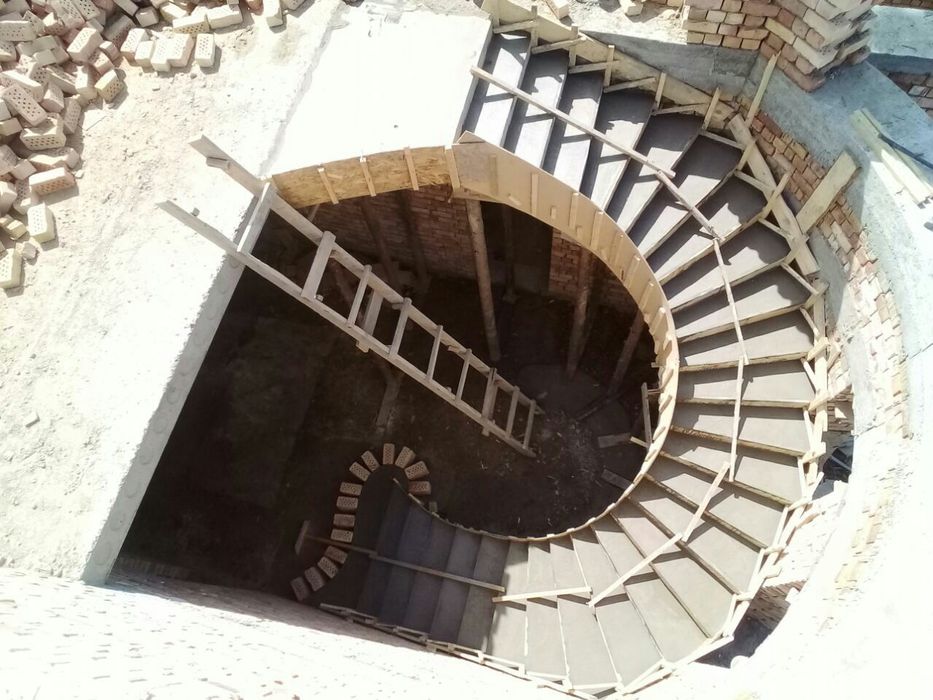 Лестница из бетона