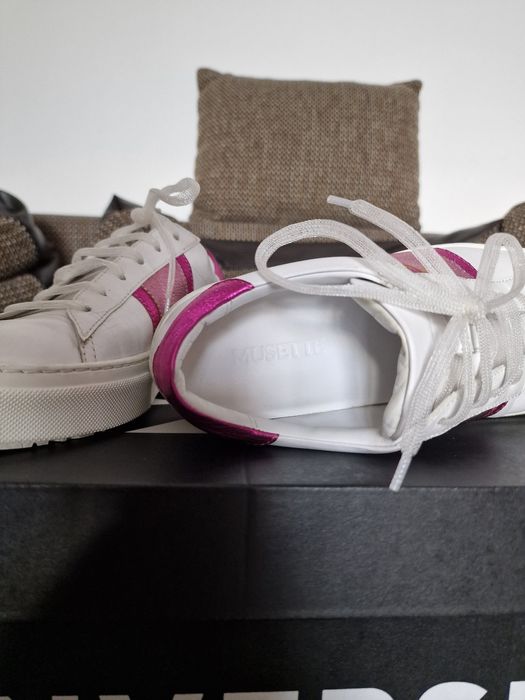 Musette pantofi sport piele naturală 37