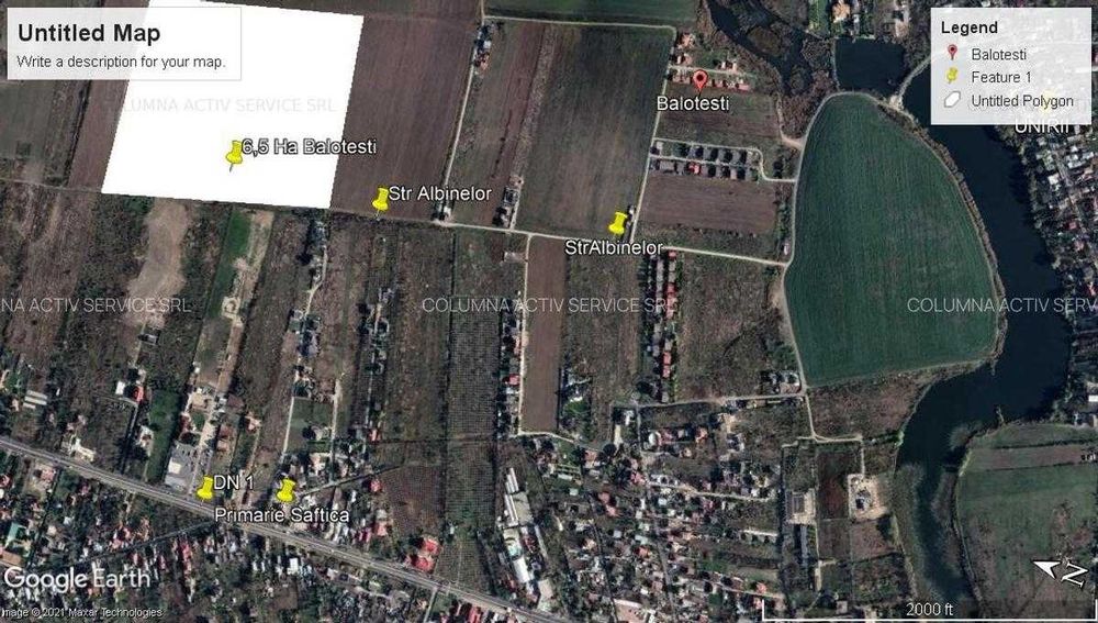 Balotesti Albinelor 4600mp oportunitate