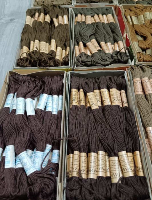 Мулине, конци за бродерия