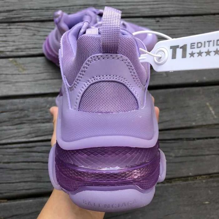 Balenciaga Triple S - Violet/Light Grey/Dark Grey