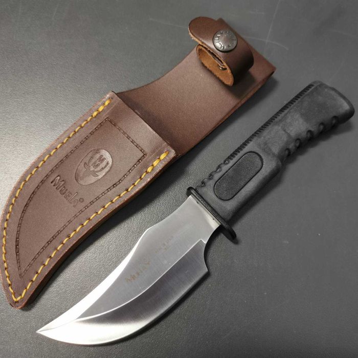 Оригинален нож за дране Muela SG-12 ИСПАНИЯ с кания от ест. кожа
