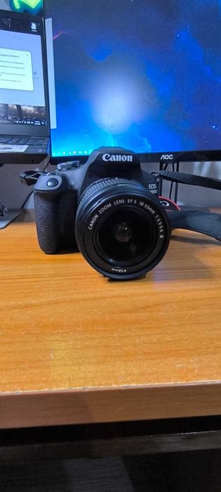 Aparat foto DSLR Canon EOS 2000D,24.1 MP, Negru + Obiectiv EF-S 18-55mm