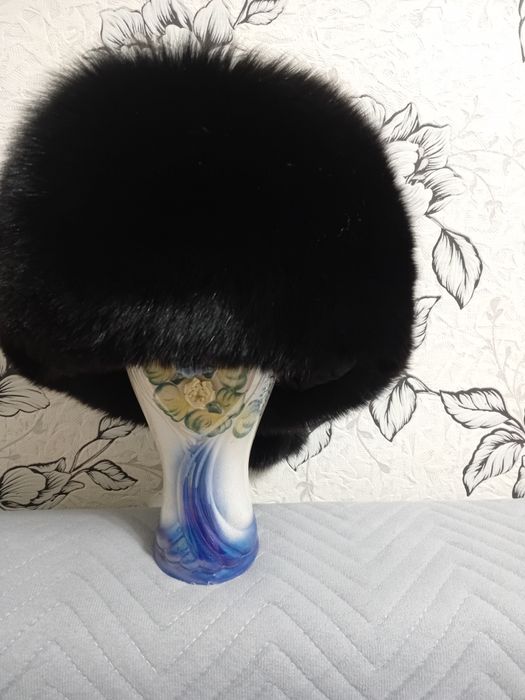 Женская песцовая шапка