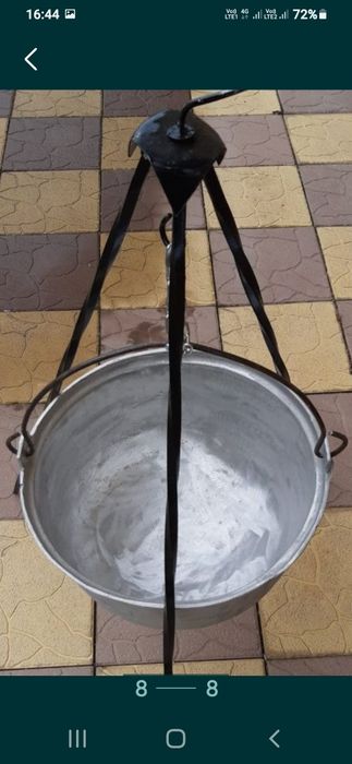 Gratar inox, tăiat în Plasma ceaun disc