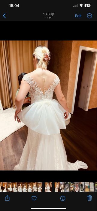 Rochie de mireasa tip sirena