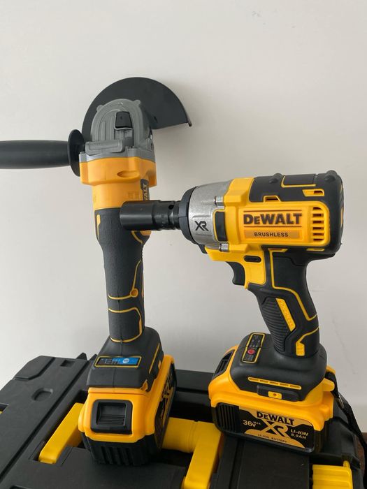Акумулаторен Ъглошлайф и Гайковерт Девалт 2в1 Dewalt 18V,36
