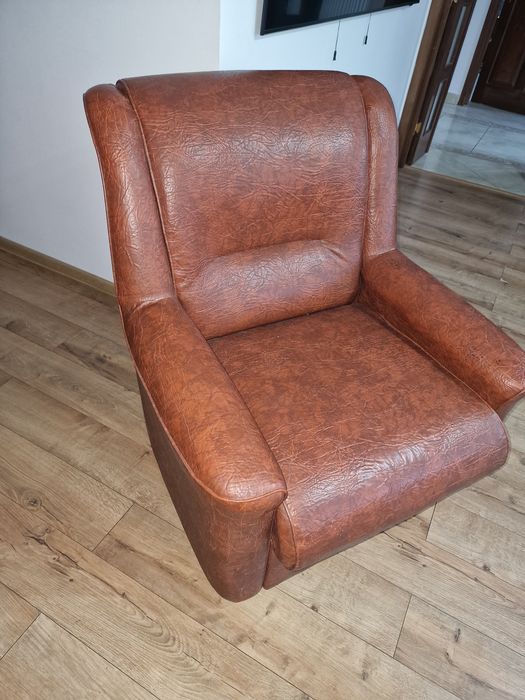 Fotoliu din piele ecologică