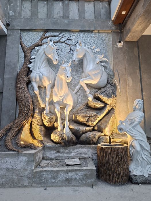 Арт Дизайн, дикий камень, горелеф