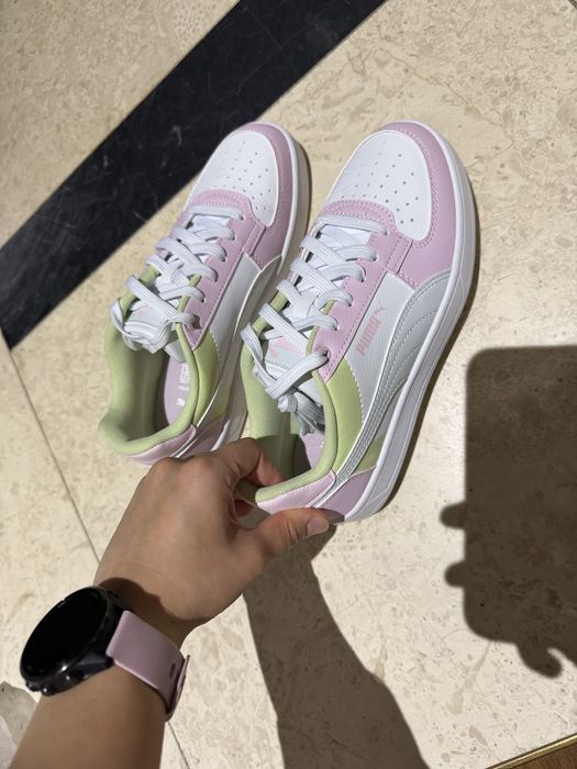 Puma кеды розово/белые
