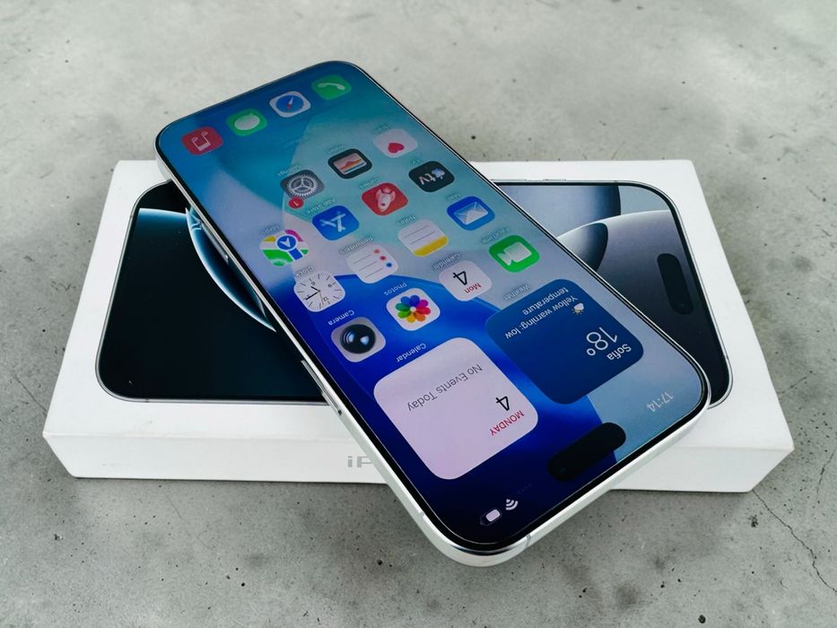 Apple iPhone 16 Pro Max 512GB White Titanium 97% Батерия! Гаранция!