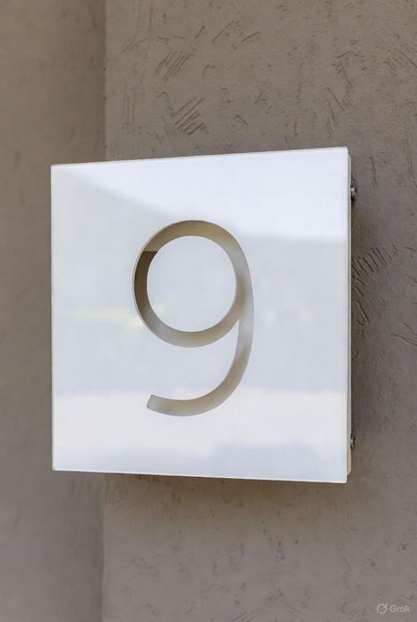 Număr casă personalizat