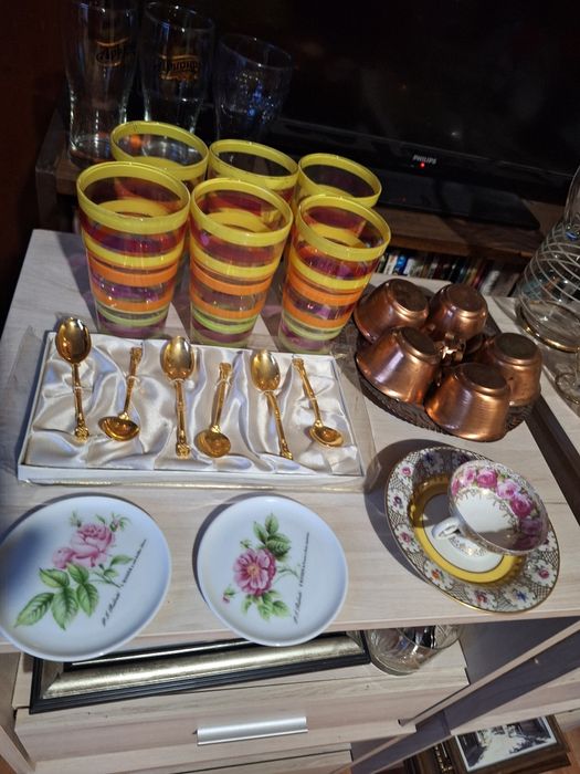 Комплект от финно стъкло