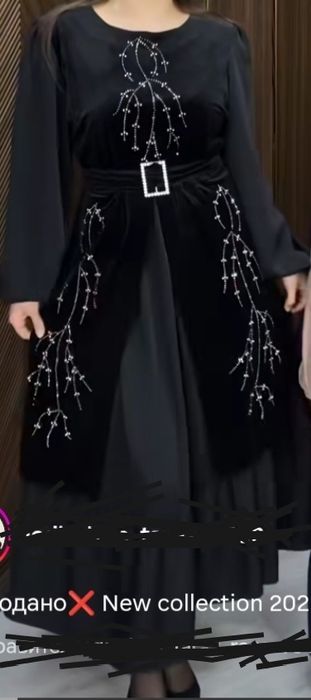 Продам платье велюр обманка