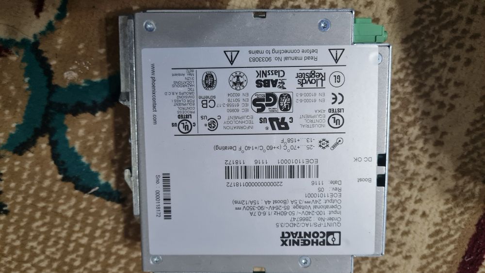 Phoenix Contact - QUINT-PS-100-240AC/24DC/