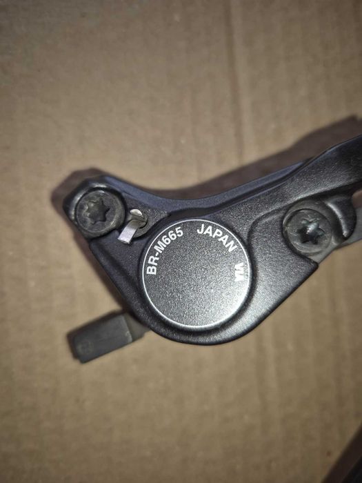 Set frane hidraulice Shimano SLX, fata-spate, BL-M665/BR-M665
