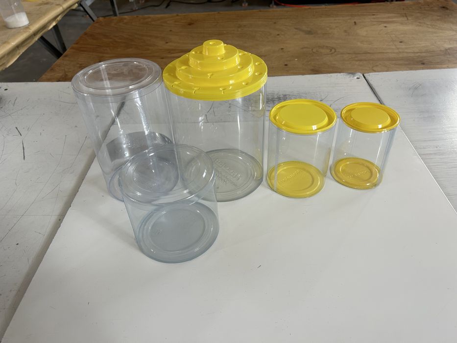 Банки из ПВХ пищевое, ПВХ Банкалари озик-овкатлар учун