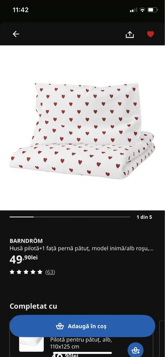 Patut bebe Ikea sundvik cu saltea si accesorii