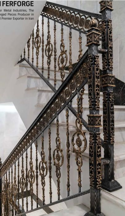 Balustrada din fier forjat