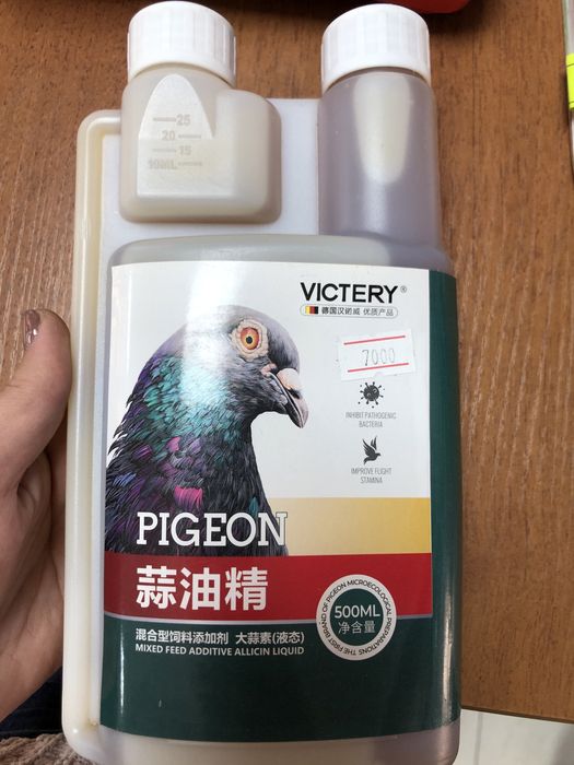 Чесночное масло для голубей