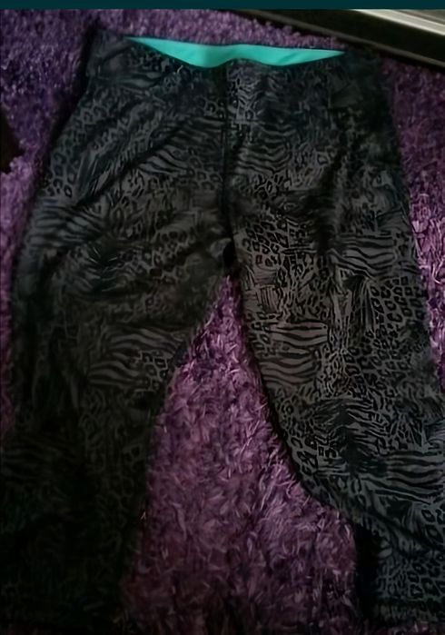 TRANSPORT GRATUIT!Maieuri sală L/ XL damă colanți L/XL Puma /Reabok/As