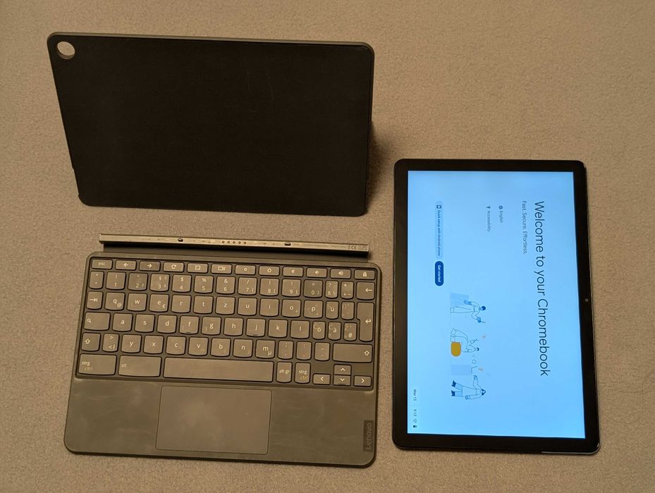 Lenovo IdeaPad Duet Chromebook CT-X636F 10,1" Touch Tablet Laptop