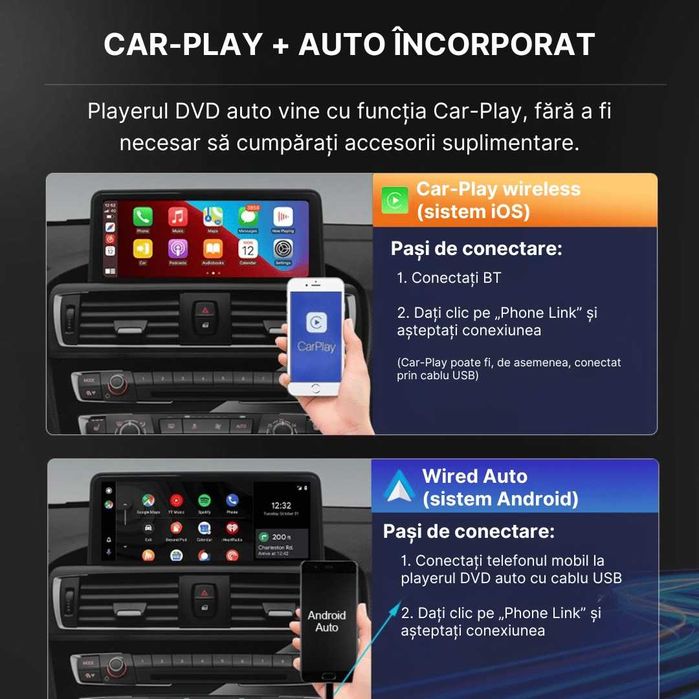 Navigatie BMW Seria 3 E90 CCC 2004-2012 8.8 inch 4GB 64GB 8 Core 4G