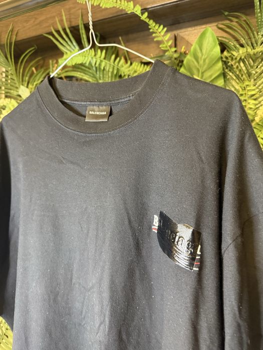 Tricou Balenciaga Campaign Gaffer