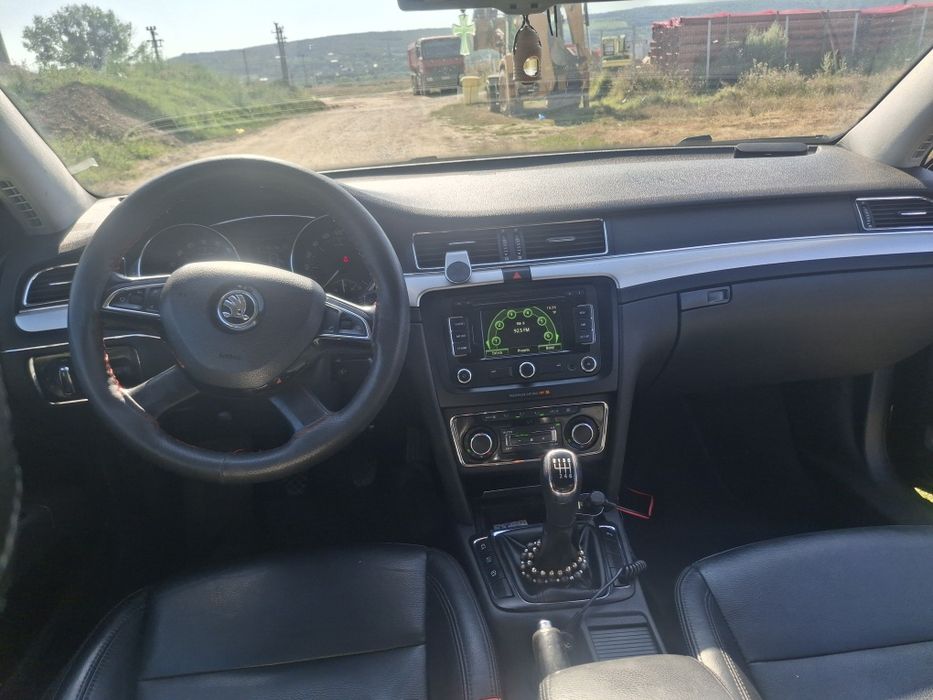 Skoda superb 2 facelift 2015