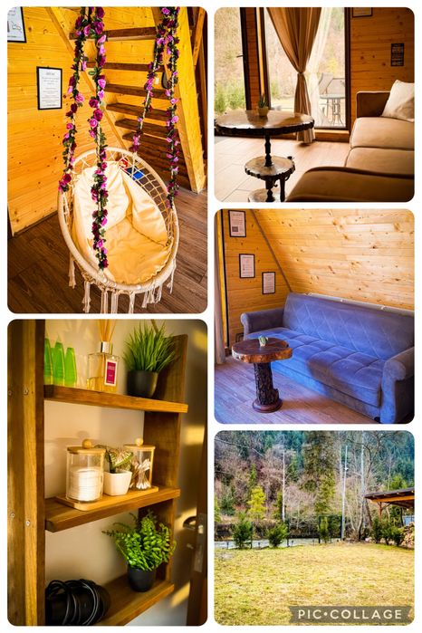 Cabana A-Frame de inchiriat cu ciubar si sauna in Apuseni