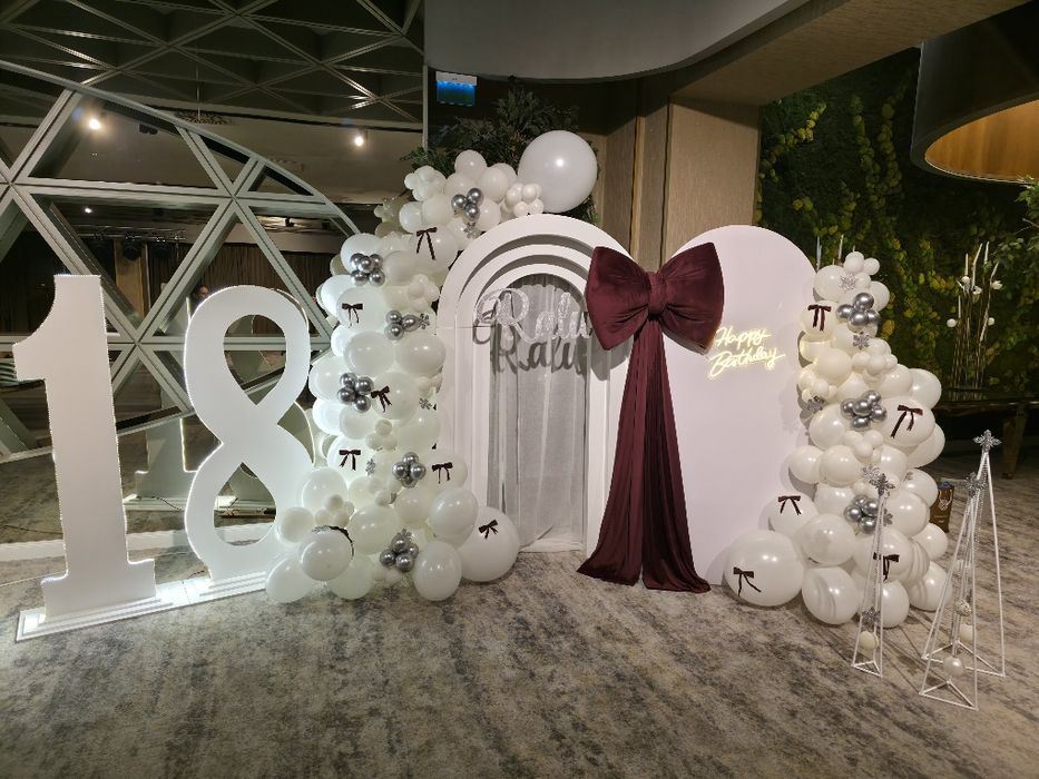 Photobooth • Videobooth 360 •Arcada de Baloane •Fum greu • Artificii