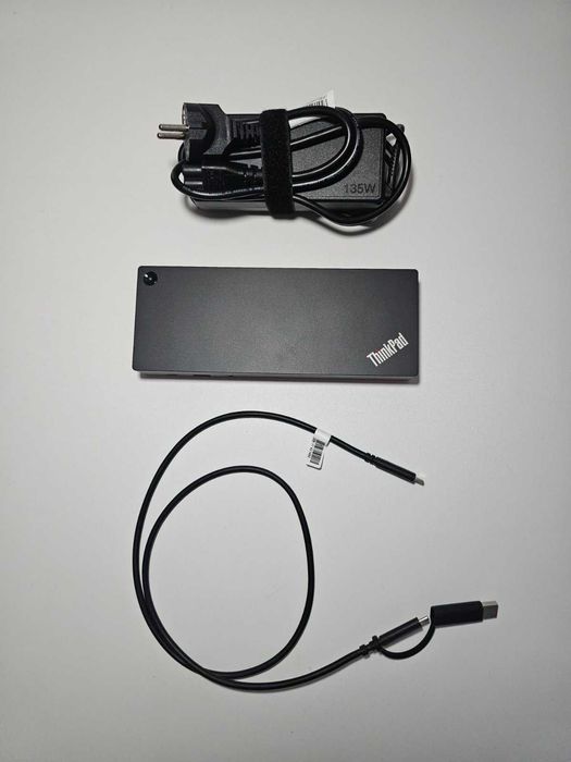 Lenovo Docking Station USB-C Dock Gen 2 - USB-C и 90w захранване