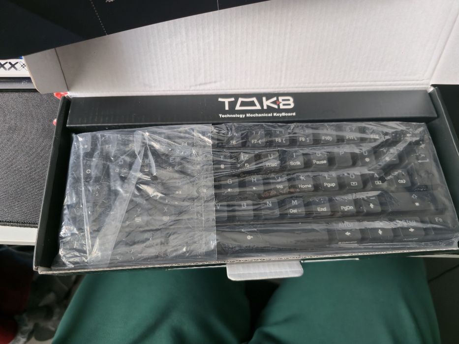 Mini tastatura mecanica, red switch | gaming