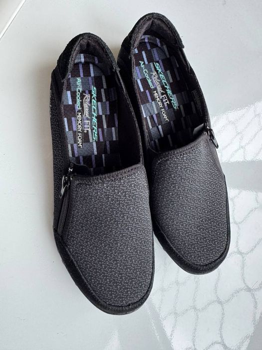 Женские лоферы Skechers!,Ортопедические!Оригинал!Memory foam.