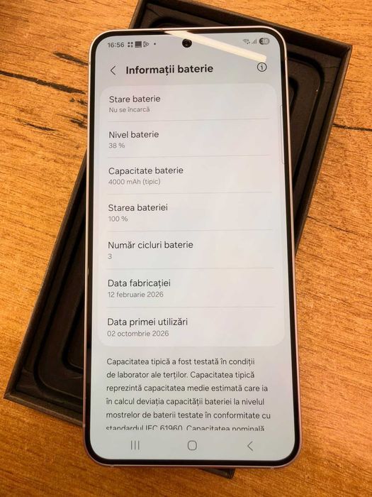 Samsung Galaxy S25 5G 128GB 12GB RAM | Baterie 100% - 3 Cicluri | Garanție 24 Luni