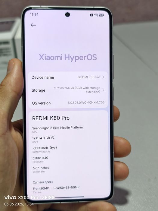 Redmi k80 pro china