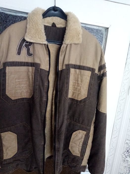 Мъжко зимно яке с пух L XL